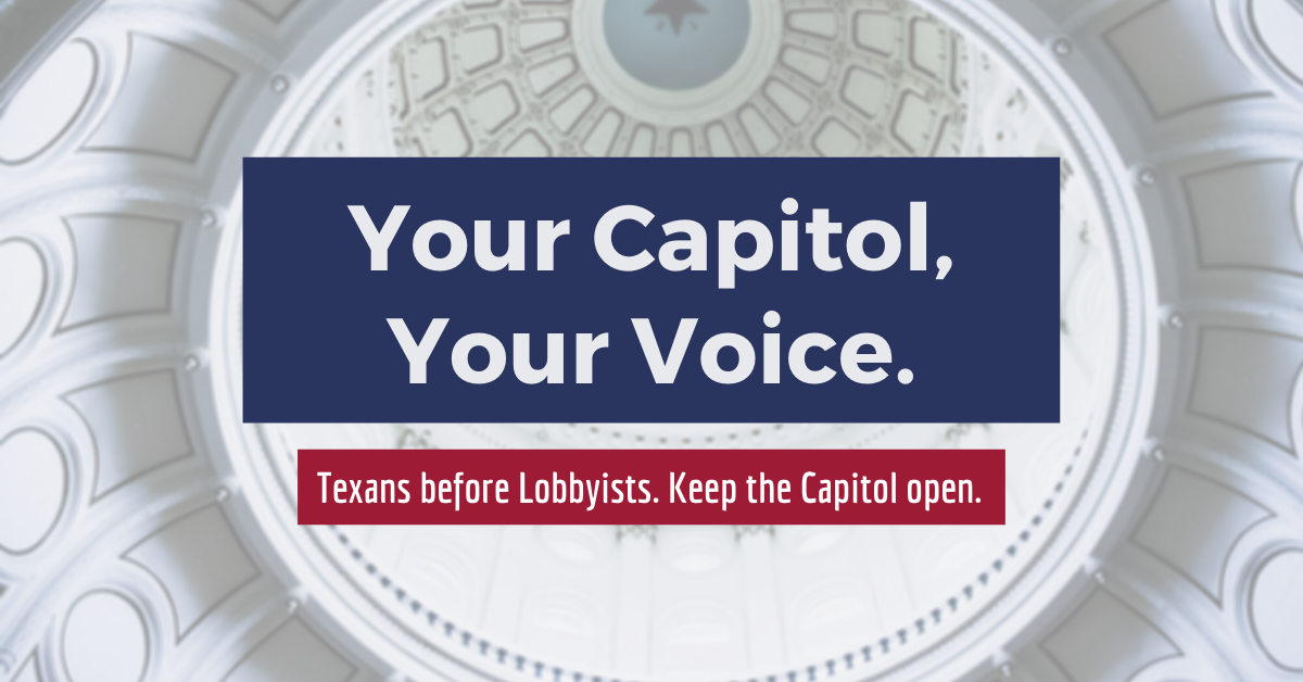 wpa – Keep the Capitol Open to All Texans